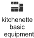kitchenette basic   equipment